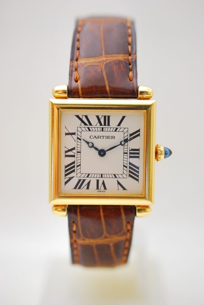 カルティエ・タンクオビュ買取 時計の鑑定も「質はしもと」にお任せ下さいませ！