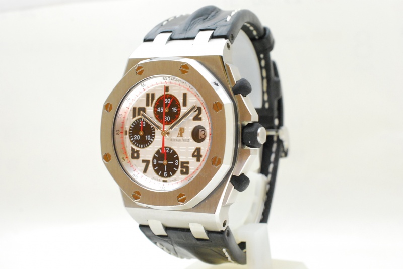 オーデマピゲ ロイヤルオーク オフショア 26170ST 高級時計も高価買取は『質はしもと』へ！！