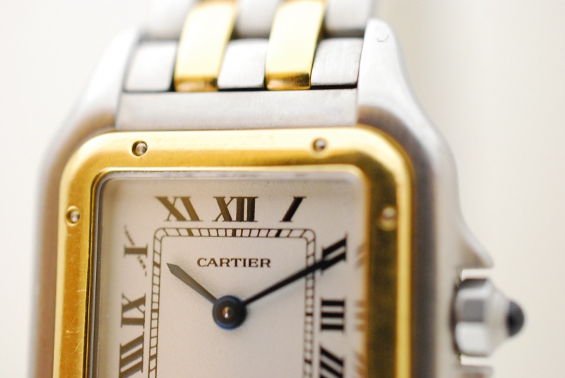 カルティエ パンテール時計少し古い時計も大切に査定します。樟葉駅前でリサイクル『質はしもと(有)橋本質店』